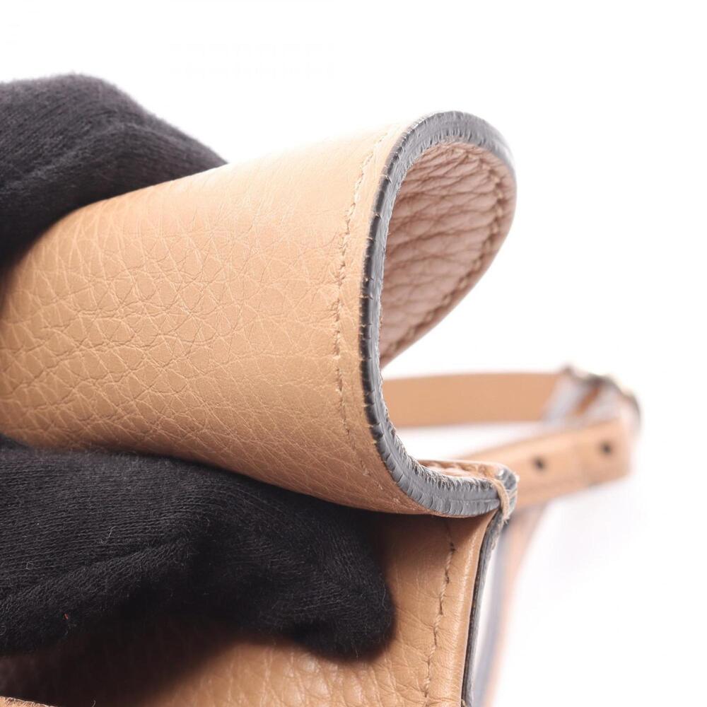 GUCCI Authentic Cream Leather Bamboo Bag - Picture 14 of 15